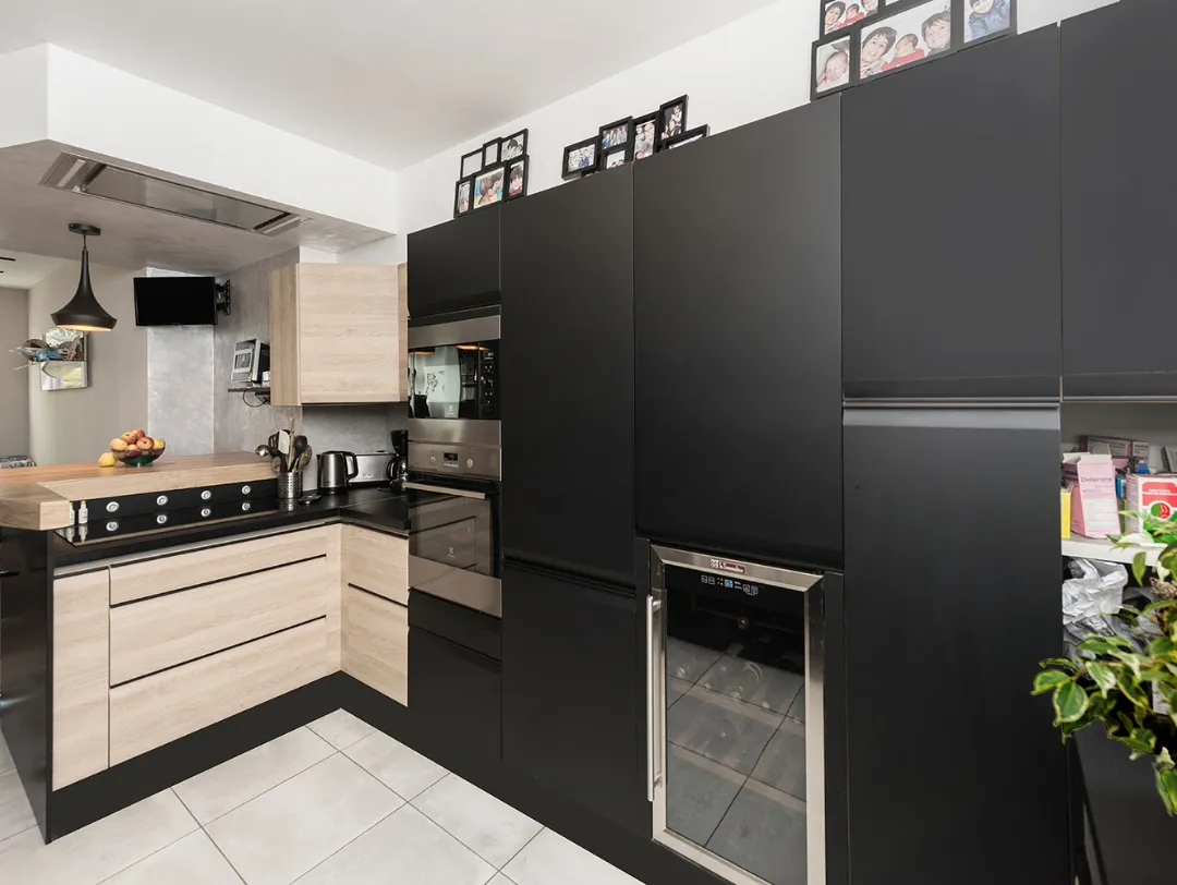 MB Arch&D - Architecte Intérieur et décoratrice Vannes Theix - Rénovation Appartement Duplex Cuisine